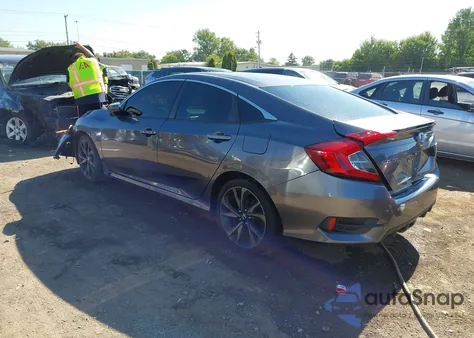 2019 Honda Civic Sport из США, поврежденный, VIN 2HGFC2F8XKH517896